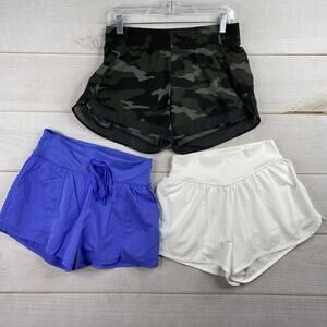 Lot of 3 Womens Shorts Athleta & Offline by Aerie The Hugger Athletic Lined Run